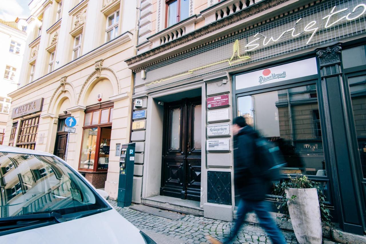 Klimatyczny Apartament Przy Rynku Breslavia Esterno foto